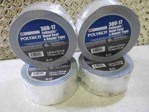 lot 20 image: (F-0) 4 Rolls Polyken Foilastic But...