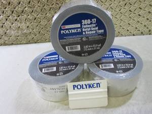 lot 21 image: (F-0) 3 Rolls Polyken Foilastic But...