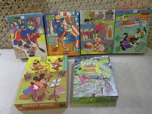 lot 45 image: (D-2) Assorted Vintage Puzzles...