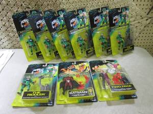 lot 48 image: (D-2) Batman Forever Figures...