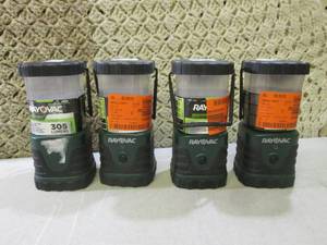 lot 56 image: (BS) Lot of 4 Rayovac LED Camping L...