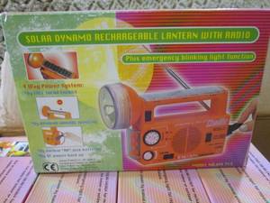 lot 59 image: (D-3) Case of 5 Solar Dynamo Rechar...