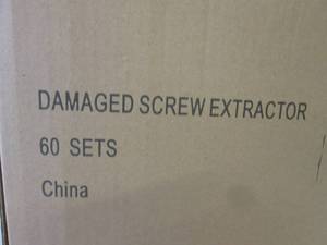 lot 67 image: (F-3) Case of 60 - 3pc Sets Damaged...