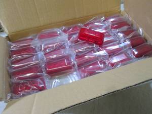 lot 113 image: (C-4) Box of 50 Red LED Marker Ligh...