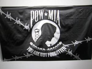 lot 163 image: (RMDR) 3 ft x 5 ft POWMIA You Are ...