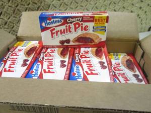 lot 202 image: (B-1) Case of 18 Hostess Cherry Fru...