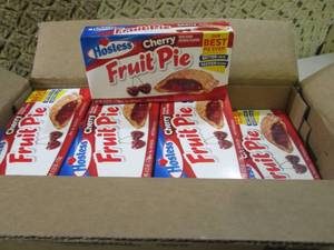 lot 203 image: (B-1) Case of 18 Hostess Cherry Fru...