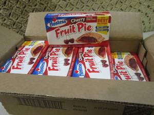 lot 205 image: (B-1) Case of 18 Hostess Cherry Fru...