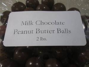 lot 208 image: (B-1) 4 Pounds Milk Chocolate Peanu...