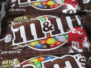 lot 223 image: (B-1) 12 Bags of M&Ms Past Date...