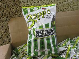 lot 225 image: (EC2) Case of 12 Bags Zapps Potato...