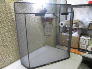 lot 256 image: (RMC) Fireplace Screen 31 W x 31 ...