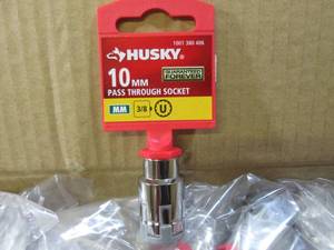 lot 279 image: (F-0) Box of 25 Husky 10mm Pass Thr...