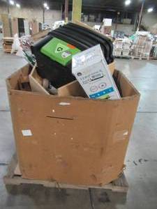 WHOLESALE MIXED PALLET OF MISCELLANEOUS VACUUMS, HOME DECOR AND BUILDING MATERIALS