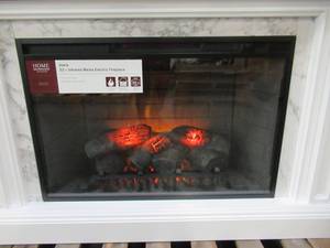 Home Decorators Collection Alana 52 in. W Infrared Media Electric Fireplace in White 1457FM-33-201