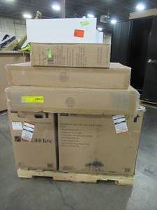 WHOLESALE MIXED PALLET OF MEDICINE CABINETS, TOILETS AND MORE