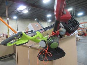 WHOLESALE MIXED PALLET OF OUTDOOR POWER AND GARAGE ITEMS