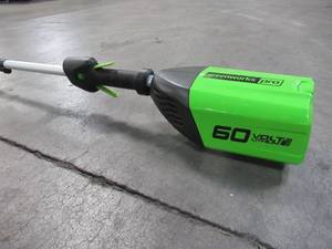 Greenworks 60-Volt Max 16-in Straight Brushless Cordless String Trimmer ST60L00