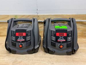 lot 61 image: SCHUMACHER Lot of 2-  Battery Extender 12-Volt 1,200 Amp Battery Jump Starters