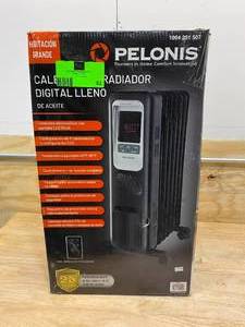 lot 82 image: PELONIS 1,500-Watt Digital Electric Oil-Filled Radiant Portable Space Heater
