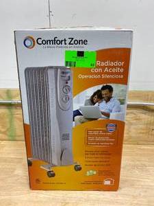 lot 83 image: COMFORT ZONE CZ7007J2 Oil-Filled Electric Radiator Heater