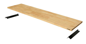 lot 103 image: HUSKY 72 in. Solid Wood Work Surface