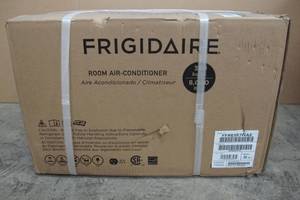 lot 24 image: Frigidaire 8,000 BTU 115-Volt Window-Mounted Mini-Compact Air Conditioner with Temperature-Sensing Remote Control