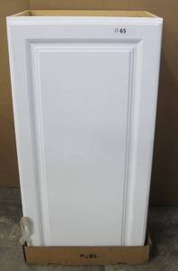 lot 65 image: Hampton Assembled 18 in. x 36 in. x 12 in. Wall Kitchen Cabinet in White