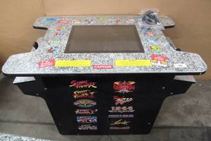 lot 88 image: Street Fighter II Head 2 Head Table-  Arcade1UP
