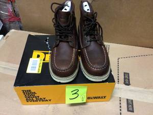 Mens Canton 6 Work Boots - Soft Toe - Walnut Pitstop Size 12(W) by DEWALT in good condition&nbsp