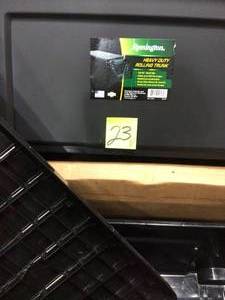 169 Qt. Remington Store-It-All Tote Storage Bin in Black by IRIS in good condition&nbsp