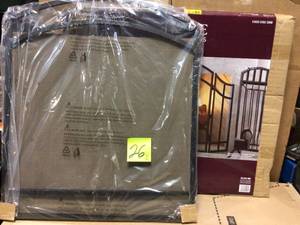 Home Decorators Collection Salishan 3-Panel Fireplace Screen in good condition&nbsp