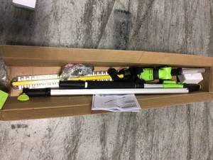 20 in. 20-Volt Lithium-Ion Cordless Pole Hedge Trimmer - 2 Ah Battery and Charger Included by Earthwise in good condition&nbsp