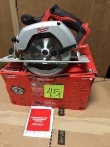 M18 18-Volt Lithium-Ion Cordless 6-12 in. Circular Saw (Tool-Only) by Milwaukee in good condition&nbsp