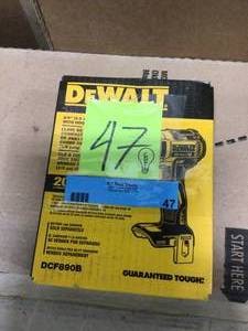 20-Volt MAX Lithium-Ion 38 in. Cordless Compact Impact Wrench (Tool-Only) by DEWALT in good condition&nbsp