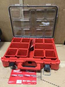 PACKOUT 11-Compartment Small Parts Organizer by Milwaukee in good condition&nbsp