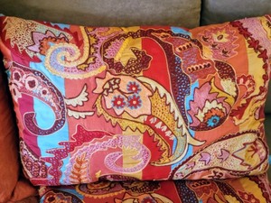 lot 22 image: Vibrant Accent Pillows