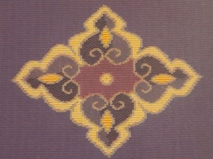 lot 67 image: Framed Woven Textile