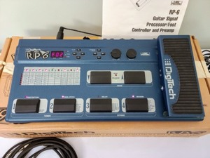 lot 153 image: DigiTech RP6 Guitar Foot PedalProcessor