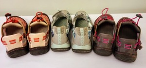 lot 173 image: Three Pairs of Ladies JBU Tennis Shoes