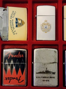 lot 183 image: Large Collection of Zippo Lighters
