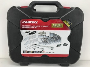 Husky 134-Piece 14, 38, and 12 Drive Mechanics Tool Set