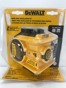 Dewalt Door Lock Installation Kit