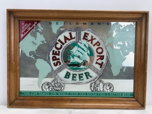 Special Export Vintage Mirror Beer Sign