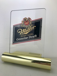 Miller Genuine Draft TableTop Sign (Does NOT Light up)