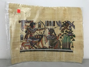 Egyptian Artwork On Textile
