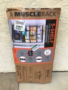 Muscle Rack 5-Shelf Heavy Duty Shelf