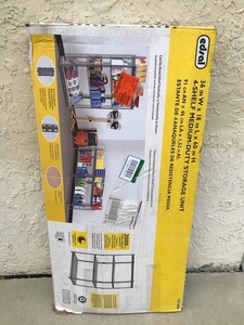 4-Shelf Medium Duty Storage Unit
