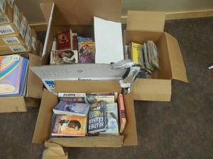 Huge assorted lot of books