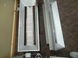 (2) 60,000 BTU NATURAL GAS HIGH INTENSITY RADIANT POWER PILE INDUSTRIAL HEATER